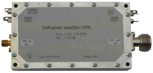 GAN power amplifier 2,4GHz_150W